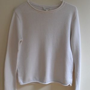 Cloud Chaser small white knitted sweater